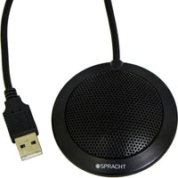 Spracht Aura USB Microphone - Black-Perfect huddle room microphone