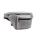 Champs Canvas Waist-Pack/Crossbody Bag, Grey (MP2000-GREY)-3" x 16" x 8"