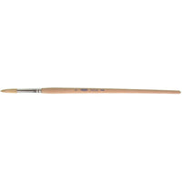 Pure White Bristle Round Marking Paint Brush, KP194, 36 Pack-Brush Width" - 9/32