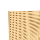 Flash Furniture Bright Beginnings Commercial Grade Multipurpose Modular STEAM Wall Peg System Panel - 31.5"L x 47.2"H - Natural-Sectional Design for Collaborative and Parallel Play