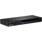 TRENDnet 8-Port Rack Mount KVM Switch-Manage two PCs or Macs with one set of console controls