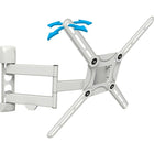 Barkan Curved / Flat Panel Dual Arm TV Wall Mount, Full Motion, Fits 29" to 65" (3400W.W)-4 movement
(Fold, Rotate, Swivel & Tilt)