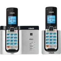 VTech DS6611-2 2 Handset Connect to Cell Cordless System-DECT 6.0 Technology