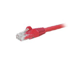 StarTech Cat6 Ethernet Patch Cable with Snagless RJ-45 Connectors, 9 ft, Red (N6PATCH9RD)-Red PVC jacket for colour coding your connections