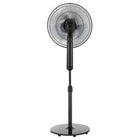 Ecohouzng 16 inch AC Pedestal Fan with Remote-Black