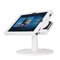 The Joy Factory KAM402W Elevate II POS Countertop Kiosk with MagTek eDynamo Bracket for Surface Pro/Pro 4/Pro 3, White-Kiosk