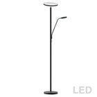 Dainolite Mother & Son LED Floor Lamp, Satin Black Finish (801LEDF-SB)-Floor Lamp