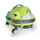 TUCCI Italy DASHMOBILE 20" Kids Luggage - Lime Green - Dashmobile-Soft Jelly Handle Grips