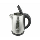 Brentwood Electric Kettle - Cordless - 1L - Stainless Steel-Water Level Indicator