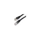 StarTech M45PATCH3BK 3' Cat 5e Molded Patch Cable, Black-RJ-45 Male connector on both sides for dependable network connectivity