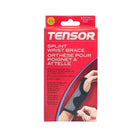 Tensor Splint Wrist Brace-Low cut, ergonomic shape allows for free hand movement