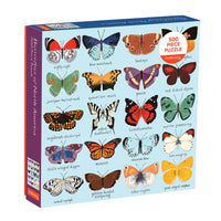 Mudpuppy Butterflies of North America Family Puzzle - 500 Pieces-500 Piece Puzzle