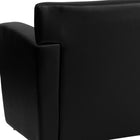 Flash Furniture HERCULES Majesty Series Black LeatherSoft Sofa-Flared Arms
