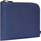 Incase Facet 13" MacBook/Laptop Sleeve in Recycled Twill - Navy-form-fitting 13" MacBook/Laptop sleeve