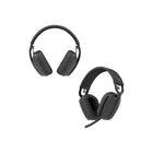 Logitech - Zone Vibe Casque sans fil - Version UC-Les haut-parleurs de 40 mm offrent des basses corsées, des fréquences plus élevées et une faible distorsion