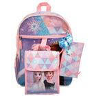Bioworld 5-Piece Backpack Set - 16" H x 12" W - Frozen Elsa Anna-Features: Adjustable shoulder straps for increased comfort. Made from durable, high-quality fabric that allows for easy wipe-ability.