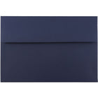 JAM Paper A8 Invitation Envelopes, 5.5 x 8.125, Navy Blue, 100 Pack (LEBA767g)-Navy blue