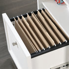 Sauder 66"W Craft Pro Series Craft Table - White- Power outlet for easy access plugging in your sewing machine, glue gun, lamp or other accessory