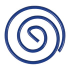 JAM Paper Circular Coloured Papercloops, Dark Blue Round Paper Clips, 5 Packs of 50, 250 Total (2187134g)-Material: Metal