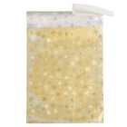 JAM Paper Foil Envelopes, 6.25 x 7.88, Gold Stars, 100 Pack (01323274B)-Size: 6-1/4" x 7-7/8"