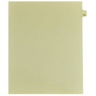 Mark Maker Legal Tabs - Letter Size - Buff - 1/15th cut - 25 tabs per package - 5 packages Pack - Number 103-Buff SingleTabs