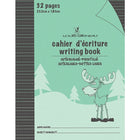 Louis Garneau Exercise Book, Interlined-Dotted, 9-1/4" x 7-1/4", 32 Pages, Green, 48 Pack-Writing book with interlined-dotted ruling, laminated covers and thick paper