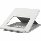 Fellowes Breyta Laptop Stand - White-12 height adjustments with unique front lift to provide additional height for ergonomic viewing comfort.
