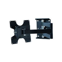 TygerClaw Full Motion Flat-Panel TV Wall Mount, 17" - 37", (LCD5004BLK)-Large size full Motion wall mount