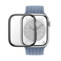 PanzerGlass - Full Body pour Apple Watch 41mm S7-9 - Noir-Le verre est résistant aux chocs et à l'eau, et est recouvert d'une couche oléophobe qui est à la fois antibactérienne et anti-empreintes digitales