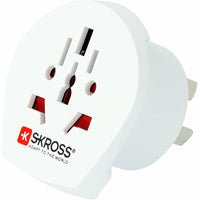 SKROSS World to Australia/China Travel Adapter - White-Country Travel Adapter World to Australia/China