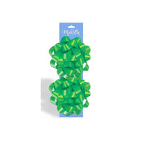 Millbrook Studios 4" Confetti Bows, Lime, 12 Pack (00390)-Lime