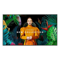 Samsung QBC Series 65" 4K UHD Smart Signage Display-The bezels are consistent and even on all four sides of the display, with the same thickness and dimensions. The new even bezel design prevents any visual issues from arising when the display is adjusted to portrait mode.