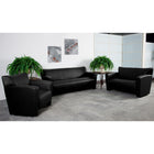 Flash Furniture HERCULES Majesty Series Black LeatherSoft Sofa-Fixed Seat Cushion
