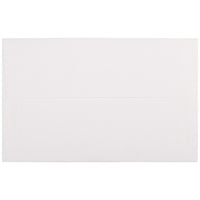 JAM Paper A10 Invitation Envelopes, 6 x 9.5, Strathmore Bright White Laid, 100 Pack (88154g)-Bright white