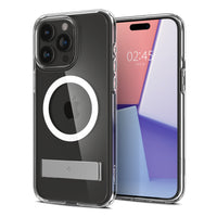 Spigen Slim Armor Essential S MagFit for iPhone 15 Pro - Crystal Clear-The MagFit is a magnetic ecosystem that covers all aspects of MagSafe