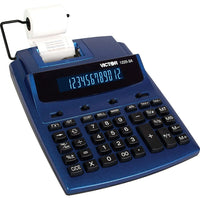 Victor 12253A Commercial Printing Calculator, 12-Digit-Large 12 digit fluorescent display