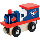 Masterpieces Toronto Blue Jays Toy Train (MPC41787)-Works with most wooden tracks
