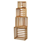 Eddie's Hang-Up Display Ltd. Wooden Display Crates-Display Crates