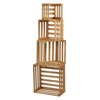 Eddie's Hang-Up Display Ltd. Wooden Display Crates-Display Crates