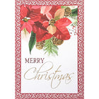 Rosedale "Merry Christmas" Greeting Cards with Envelopes - 5-1/2" x 8" - 12 Pack-Greeting Cards