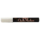 Marvy Uchida Broad-Point Liquid Chalk Markers - Erasable - Dustless - White - 2 Pack-Quantity: 2 per pack