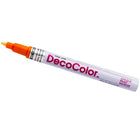 JAM Paper - Marqueur de peinture opaque à pointe fine - Orange - Paquet de 5 (7665899g)-Encre tenant longtemps sur la plupart des surfaces