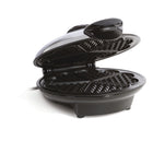 Euro Cuisine Electric Waffle Maker - Chrome (WM520)-Adjustable Temperature Control