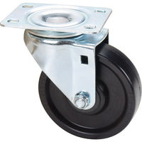 Algood General Purpose Caster, Swivel, 4" (101.6 Mm), Phenolic, 400 Lbs. (181 Kg.) - 4 Pack-Bolt Hole Size 5/16" (7.93 mm)