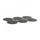 Trudeau Glass Drying Mat, 2 Pack-Folds for easy storage