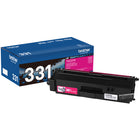 Brother TN331 Standard-Yield Magenta Toner Cartridge-Finely balanced for an even flow and consistent toner distribution onto the page