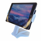 Eddie's Tablet Stand for 7 - 15" Tablets - White-White - Plastic