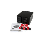 StarTech 3 Bay Aluminum Trayless Hot Swap Mobile Rack Backplane for 3.5in SAS II/SATA III, 6 Gbps HDD-Delivers peak drive performance, with support for full SATA III/SAS II data transfer speeds up to 6Gbps