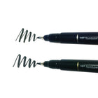 Tombow Fudenosuke Calligraphy  Brush Pen Hard & Soft 2/Pack-Water based, Pigment Ink