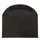 JAM Paper 3Drug Mini Envelopes - 2.3125" x 3.625" - Black Linen - 50 Pack -Size: 3 Drug (2.313 x 3.625 inches)